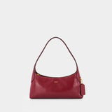 Glazed Brooklyn 26 Shoulder Bag - Coach - Leather - Red