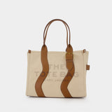 The Large Tote Shopper Bag - Marc Jacobs - Cotton - Beige