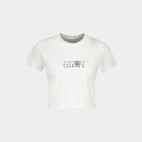 T-Shirt - MM6 Maison Margiela - Cotton - White
