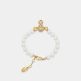 Kitty Pearl Bracelet - Vivienne Westwood - Metal - Gold