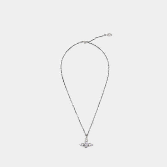 Mini Bas Relief Necklace - Vivienne Westwood - Metal - Purple