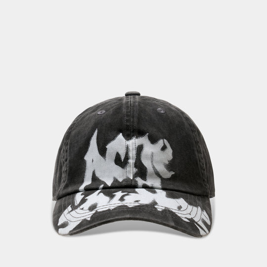 Fn Ux Hats000403 Cap - Acne Studios - Cotton - Black