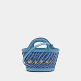 Tropicalia Micro Purse - Marni - Nylon - Blue