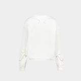Vella Sweatshirt - Isabel Marant - Cotton - Ivory