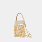 Lila Mini Bag - Staud - Pearls - Ivory