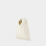 Small Japanese Shopper Bag - MM6 Maison Margiela - Synthetic - White