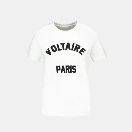 Alys Hc Voltaire Paris T-Shirt - Zadig & Voltaire - Cotton - White