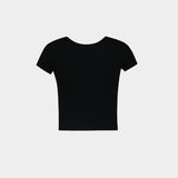 Oversized Orb Baby Peru' T-Shirt - Vivienne Westwood - Cotton - Black