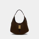 Kat Large Tote Bag - Ganni - Leather - Brown