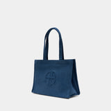 Lara Tote Bag - ANINE BING - Cotton - Blue