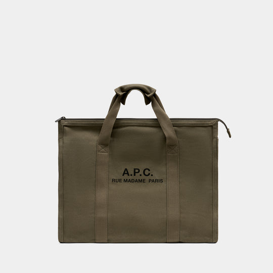 Gym Recuperation Travel Bag - A.P.C. - Cotton - Khaki