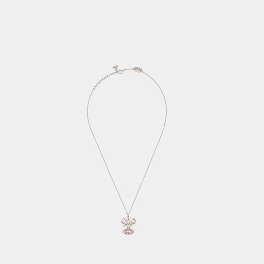 Octavie Necklace - Vivienne Westwood - Metal - Pink