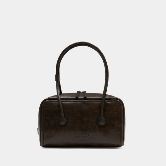 Soft Boston Shoulder Bag - Margesherwood - Leather - Brown