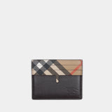 Ms New Tall Sandon Pop Card Holder - Burberry - Leather - Multicolor