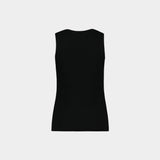 Tank Top Paris - Balmain - Cotton - Black