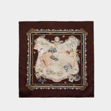 Printed Square 70 Scarf - Zimmermann - Silk - Multicolor