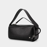 Three Sixty Shoulder Bag - Courreges - Leather - Black