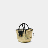 The Soli Basket - Jacquemus - Raffia - Beige