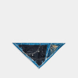 Scarf - Acne Studios - Silk - Black/Blue
