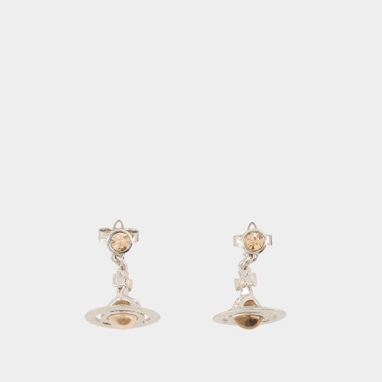 New Petite Orb Earrings - Vivienne Westwood - Metal - Silver