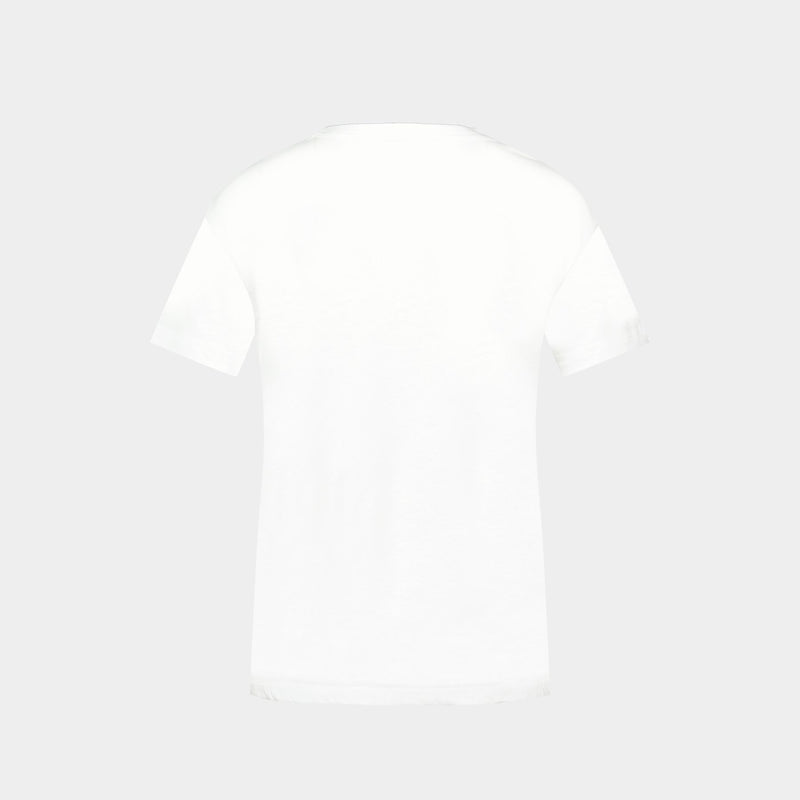 Marta Pcl Wings Strass T-Shirt - Zadig & Voltaire - Cotton - White