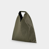 Classic Japanese Shopper Bag - MM6 Maison Margiela - Synthetic - Khaki