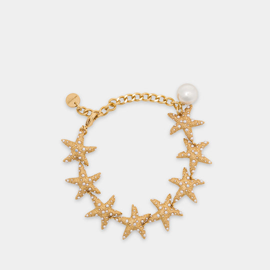 Sea Star Bracelet - SELF PORTRAIT - Metal - Gold