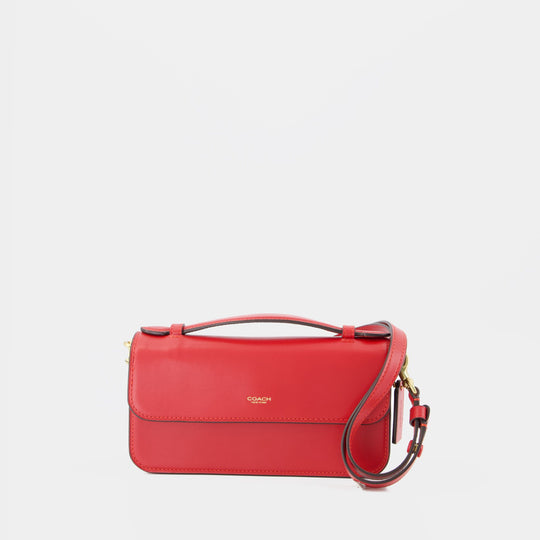 Refined Elora Crossbody - Coach - Leather - Red