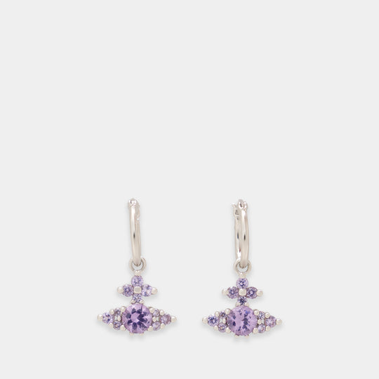 Feodorita Earrings - Vivienne Westwood - Metal - Purple