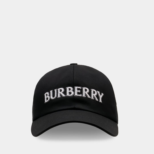 Cap - Burberry - Cotton - Black