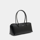 New Bauletto J Large Shoulder Bag - MM6 Maison Margiela - Leather - Black