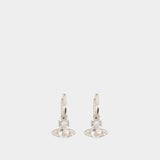Ondina Hoop Earrings - Vivienne Westwood - Metal - Silver