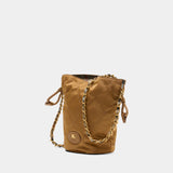 Ls Horseshoe Mini Purse - Burberry - Synthetic - Brown