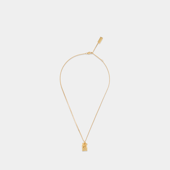 Delicate Daisy Necklace - Marc Jacobs - Brass - Gold