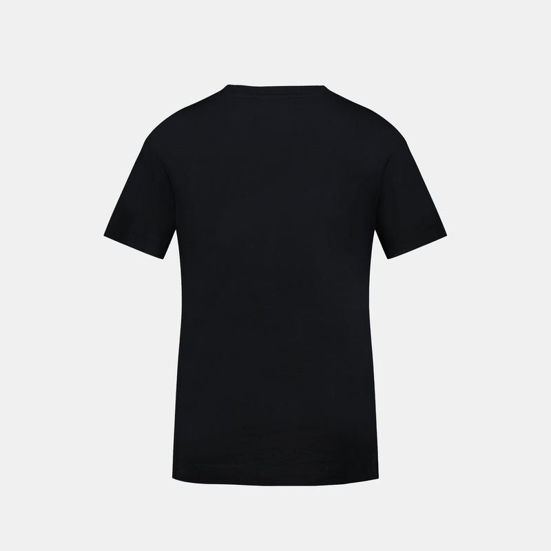 Rose Banquet T Shirt - Simone Rocha - Cotton - Black