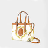 Mini Shopper Bag - Versace - Leather - Multicolor