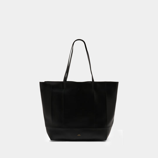 Roam Shopper Bag - TOTEME - Leather - Black