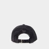 Cap - Acne Studios - Cotton - Black
