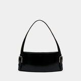 Ergonomic Shoulder Bag - Coperni - Leather - Black