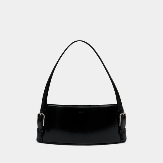 Ergonomic Shoulder Bag - Coperni - Leather - Black