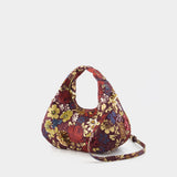 Hobo Mini Purse - Ganni - Synthetic - Brown