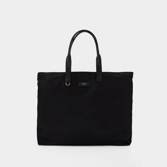 Adamo Shopper Bag - Dolce&Gabbana - Leather - Black