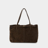 Poete Tote Bag - Rouje - Leather - Brown