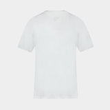 Doves Pocket T-Shirt - 3.PARADIS - Cotton - White
