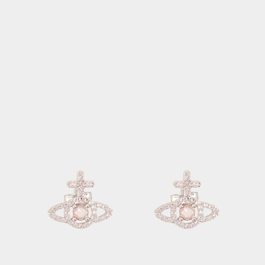 Olympia Cz Earrings - Vivienne Westwood - Metal - Silver