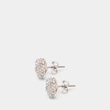 Daisy Pave Earrings - Marc Jacobs - Brass - Silver
