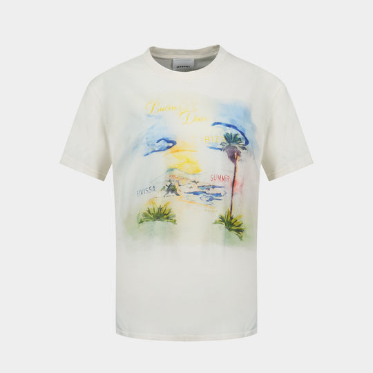 Honore Gb T-Shirt - Isabel Marant - Cotton - White
