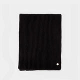 Classic Scarf - Casablanca - Wool - Black