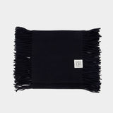 Tassel Scarf - TOTEME - Cashmere - Black