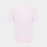 Basic Cotton Jersey T-Shirt T-Shirt - Ganni - Cotton - Pink